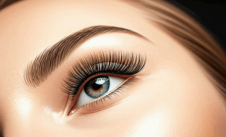 Laminace horních řas s úpravou a barvením